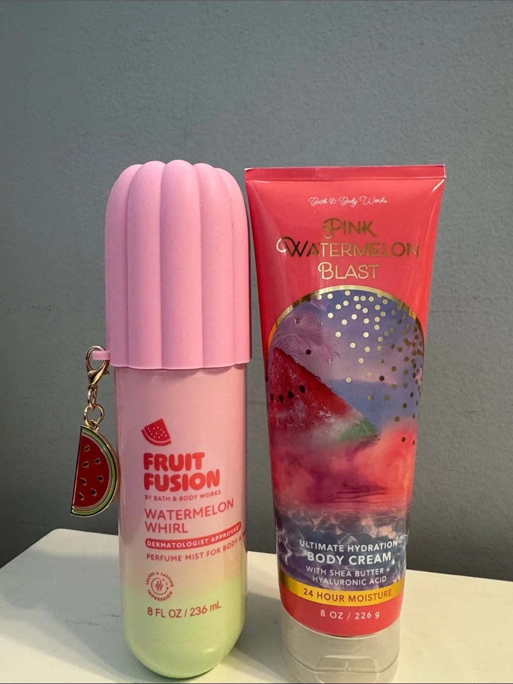 NWT- Bath & Body Works Fruit Fusion Watermelon Whirl & Pink Watermelon Blast